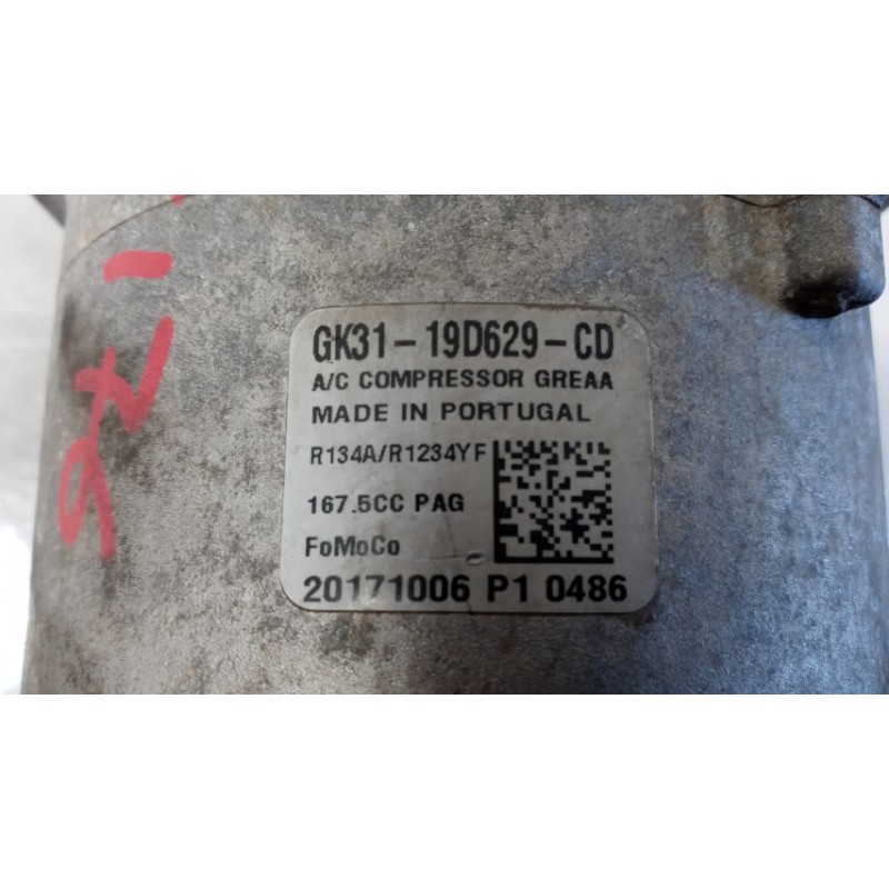 FORD van AIR CONDITIONER COMPRESSOR FORD van Transit 2014>2018 used