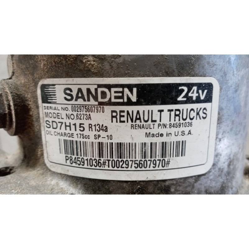 RENAULT truck COMPRESSORE ARIA CONDIZIONATA RENAULT truck T 2014> usato
