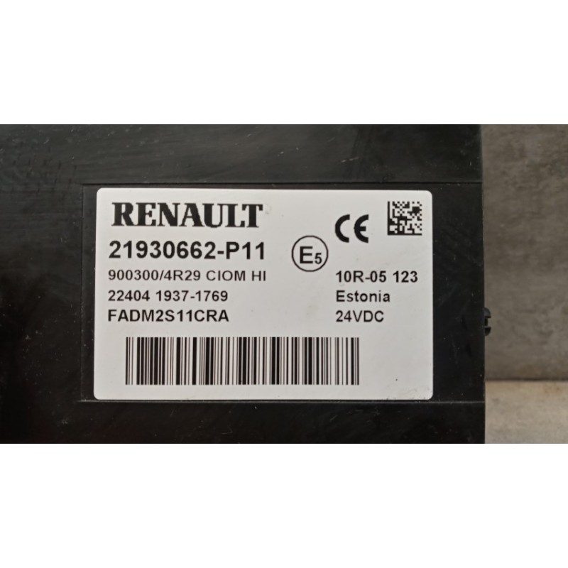 RENAULT truck VARIOUS CONTROL UNIT C RENAULT truck T 2014> used