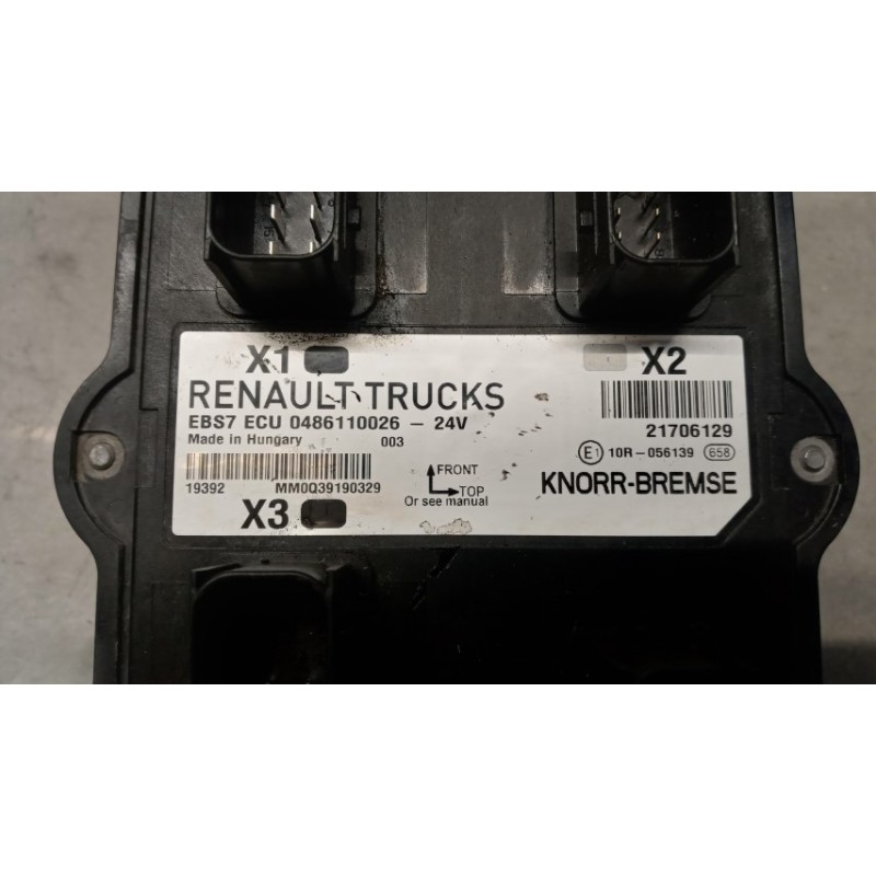RENAULT truck EBS CONTROL UNIT  RENAULT truck T 2014> used