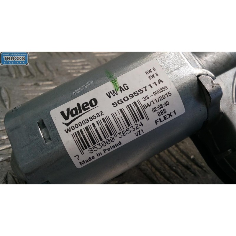 VOLKSWAGEN rear wiper motor VOLKSWAGEN Passat 2014> used