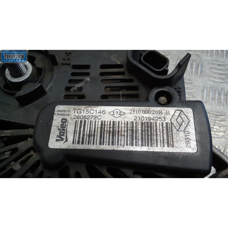 RENAULT ALTERNATOR RENAULT Megane 2008>2012 used