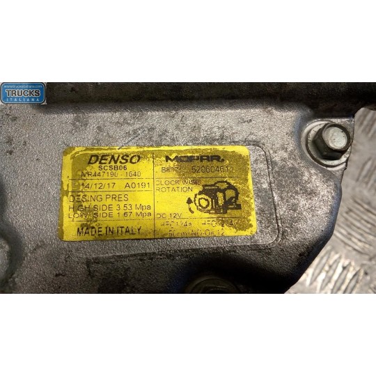 COMPRESSORE ARIA CONDIZIONATA FIAT Panda 2012> usato