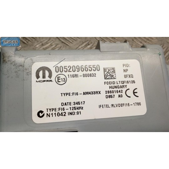 CENTRALINA MOTORE FIAT Panda 2012> usato