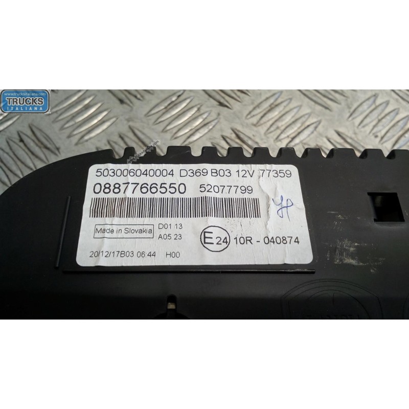 FIAT INSTRUMENT PANEL FIAT Panda 2012> used