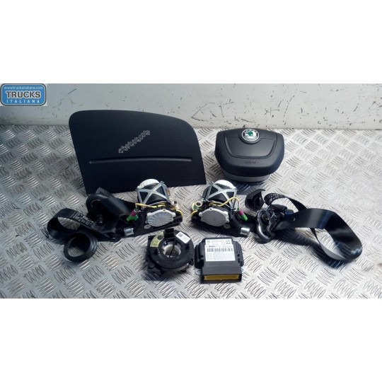 KIT AIR BAG SKODA Fabia 2007>2014 (5J) usato