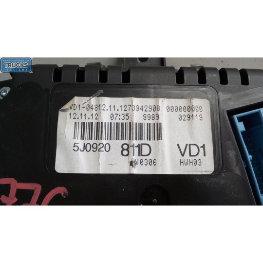 QUADRO STRUMENTI SKODA Fabia 2007>2014 (5J) usato