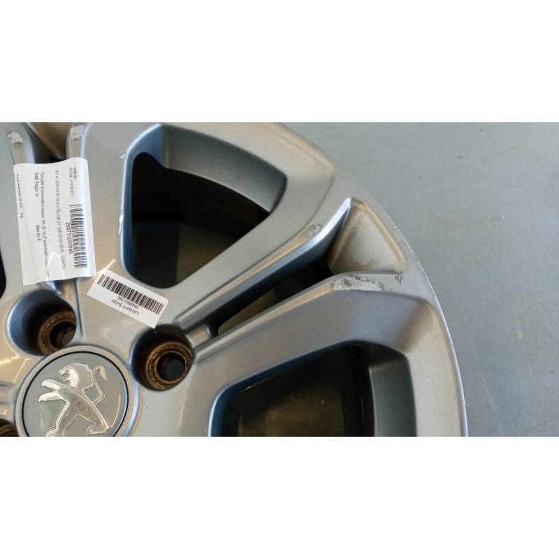 PEUGEOT KIT 4 CERCHI IN LEGA PEUGEOT 208 2012>2015 usato