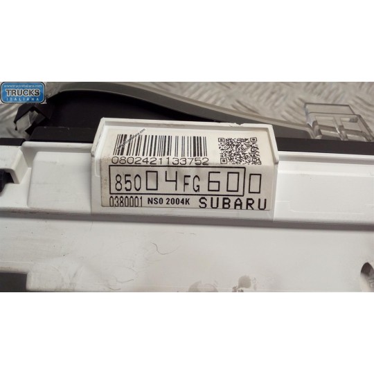 INSTRUMENT PANEL SUBARU Impreza 2007> used