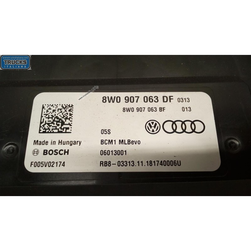 AUDI CENTRALINA MOTORE AUDI A5 Coupé 2016> usato