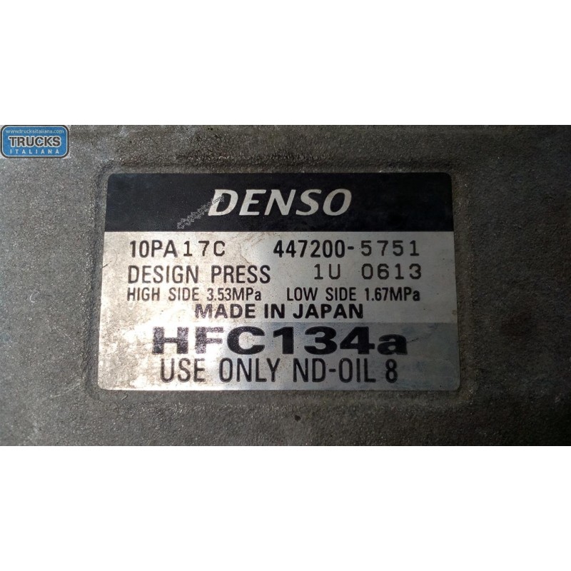 IVECO AIR CONDITIONER COMPRESSOR IVECO Stralis 2013> used