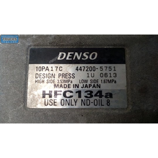 COMPRESSORE ARIA CONDIZIONATA IVECO Stralis 2013> usato