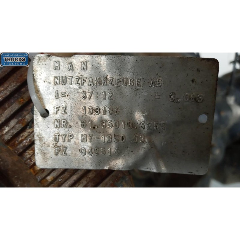 MAN GRUPPO DIFFERENZIALE POSTERIORE MAN TG-A 2000>2007 usato