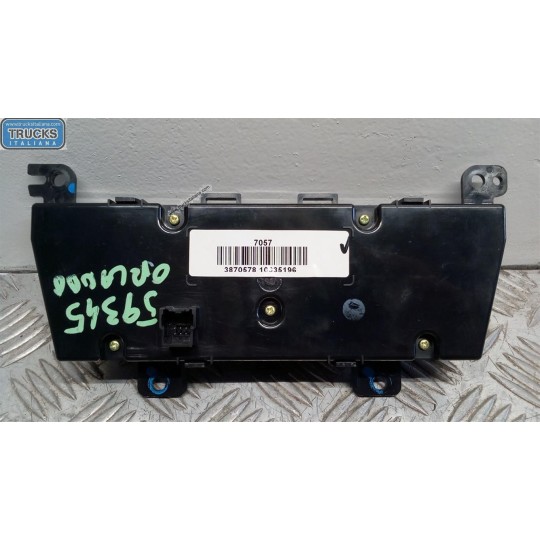 AC CONTROL UNIT CHEVROLET Orlando 2011>2018 used