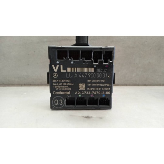 VARIOUS CONTROL UNITS A  MERCEDES-BENZ van Vito-V (W447) 2014>2019 used