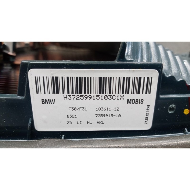 BMW FARO POST INTERNO LED SINISTRO BMW Serie 3 (F30) Berl 2011> usato