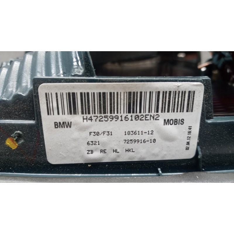 BMW FARO POST INTERNO LED DESTRO BMW Serie 3 (F30) Berl 2011> usato