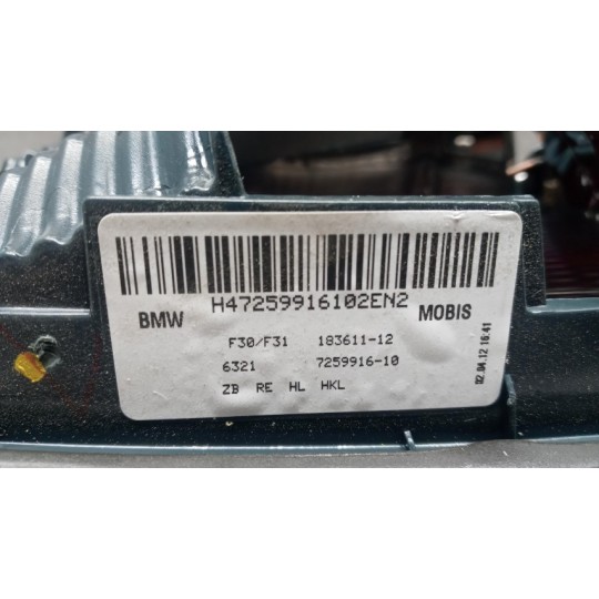 FARO POST INTERNO LED DESTRO BMW Serie 3 (F30) Berl 2011> usato