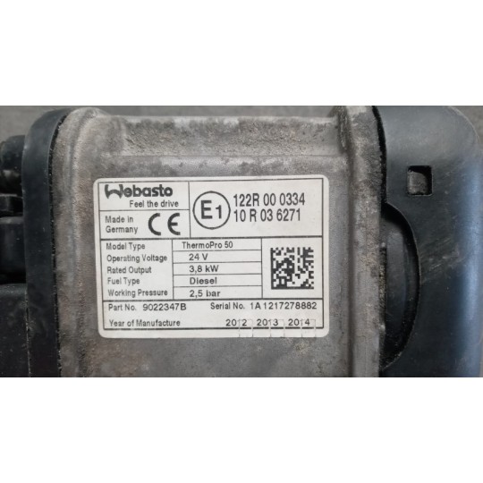 WEBASTO MERCEDES-BENZ truck Actros euro 5 2008>2013 usato