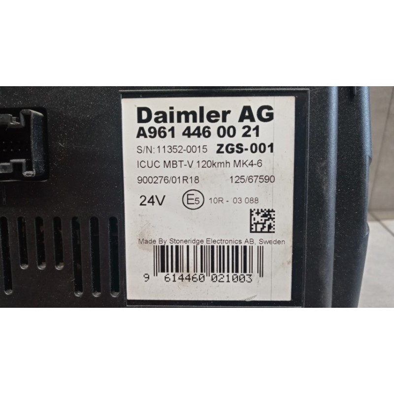 MERCEDES-BENZ truck QUADRO STRUMENTI MERCEDES-BENZ truck Actros euro 5 2008>2013 usato