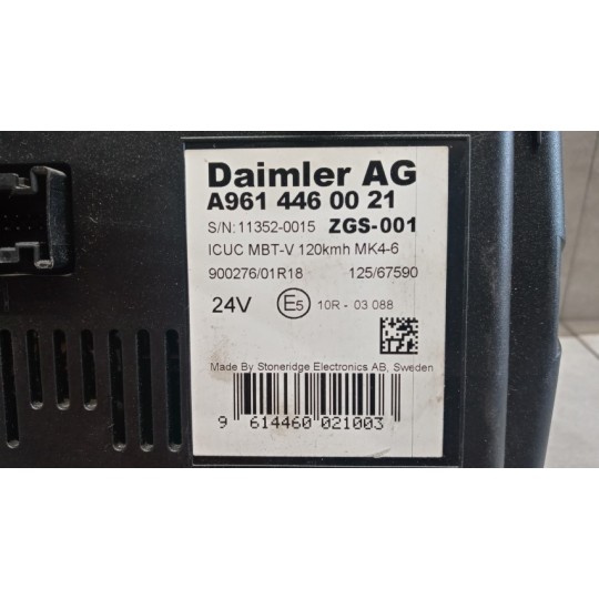 INSTRUMENT PANEL MERCEDES-BENZ truck Actros euro 5 2008>2013 used