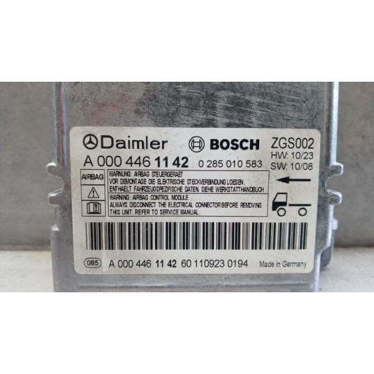 KIT AIR BAG MERCEDES-BENZ truck Actros euro 5 2008>2013 usato