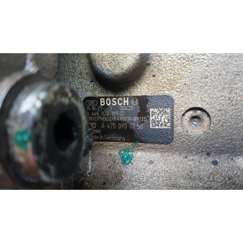 MERCEDES-BENZ truck INJECTION PUMP  MERCEDES-BENZ truck Actros euro 5 2008>2013 used