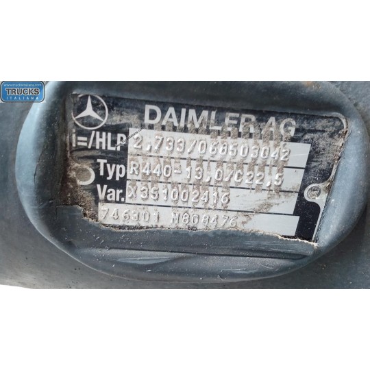 ASSALE POSTERIORE MERCEDES-BENZ truck Actros euro 6 2014>2021 usato