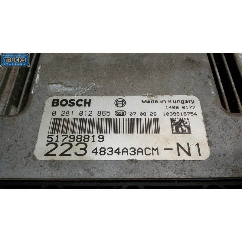 FIAT ENGINE UNIT FIAT Doblo' 2005>2009 used