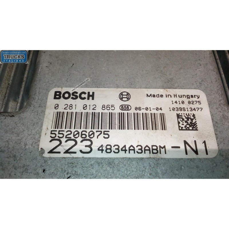 FIAT CENTRALINA MOTORE FIAT Doblo' 2005>2009 usato