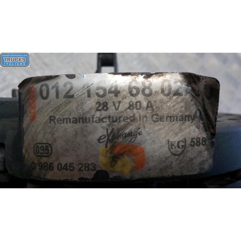 MERCEDES-BENZ truck ALTERNATOR MERCEDES-BENZ truck Actros 1997>2003 used