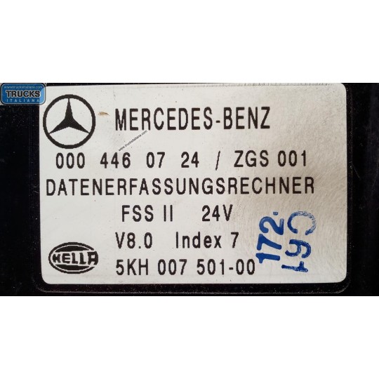 VARIOUS CONTROL UNITS  MERCEDES-BENZ truck Actros 1997>2003 used