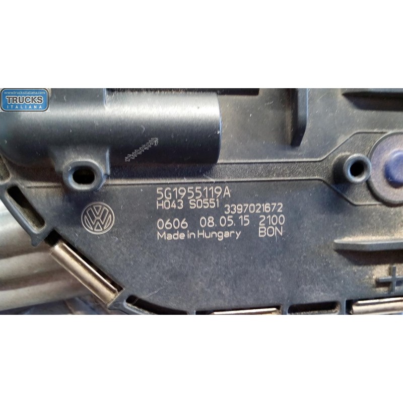 VOLKSWAGEN MOTORINO TERGI ANTERIORE VOLKSWAGEN Golf 7 2012>2016 usato