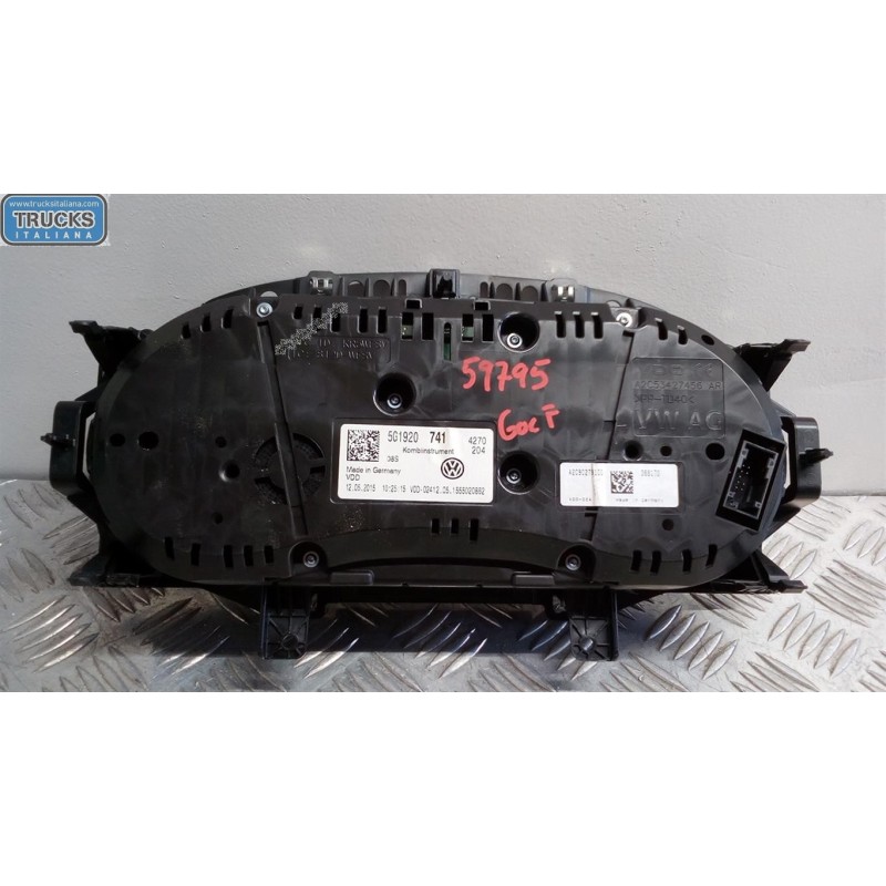 VOLKSWAGEN QUADRO STRUMENTI VOLKSWAGEN Golf 7 2012>2016 usato