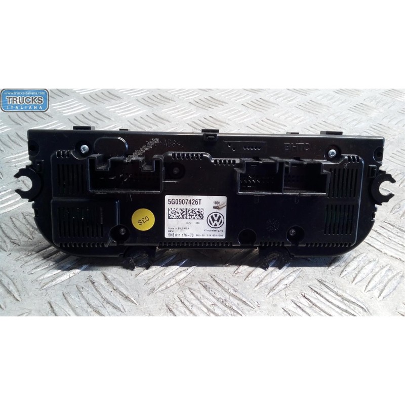 VOLKSWAGEN AC CONTROL UNIT VOLKSWAGEN Golf 7 2012>2016 used