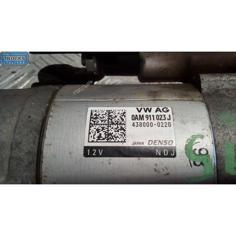 VOLKSWAGEN MOTORINO AVVIAMENTO VOLKSWAGEN Golf 7 2012>2016 usato