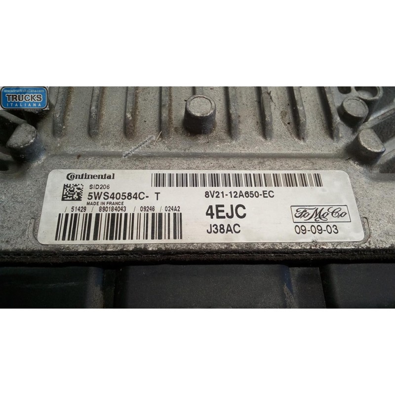 FORD CENTRALINA MOTORE FORD Fiesta 2008>2013 usato