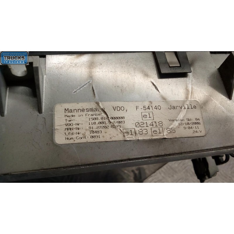 MAN INSTRUMENT PANEL MAN TG-A 2000>2007 used