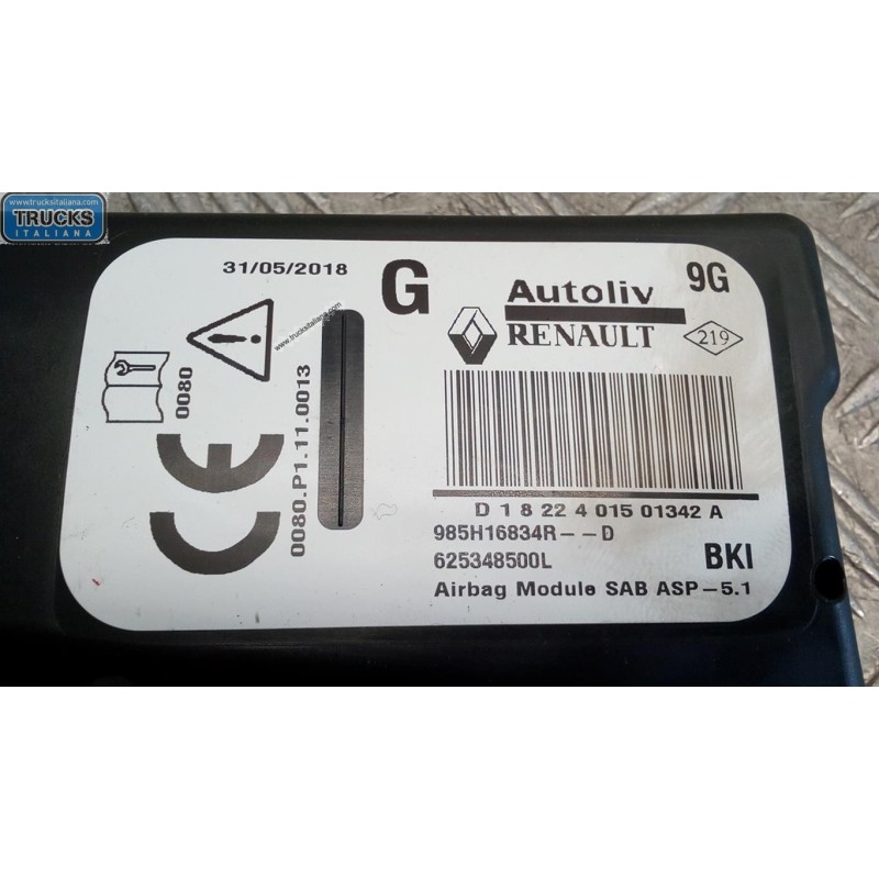 RENAULT AIR BAG LATERALE SINISTRO RENAULT Captur 2013>2017 usato