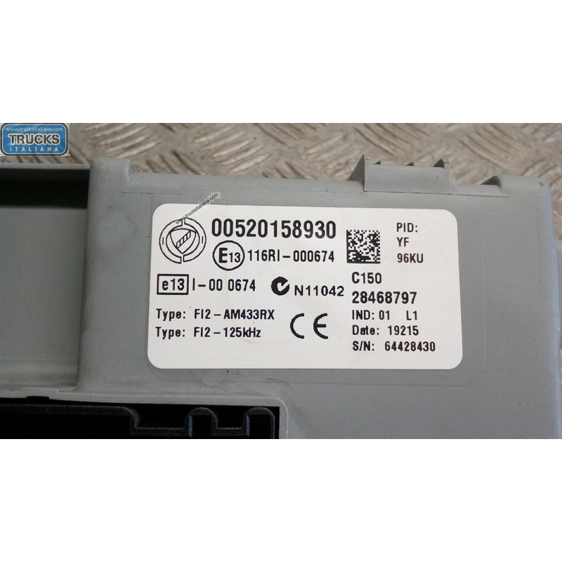 OPEL van ENGINE UNIT OPEL van Combo D 2012>2018 used