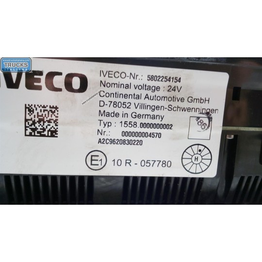 INSTRUMENT PANEL IVECO Stralis 2013> used
