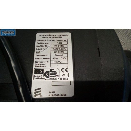 WEBASTO MAN TG-A 2000>2007 used