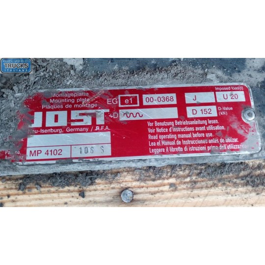 TURNBUCKLE MAN TG-A 2000>2007 used