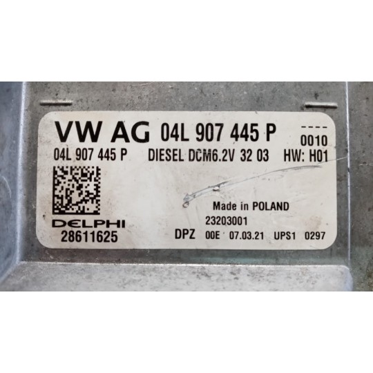 ENGINE UNIT MAN TGE used