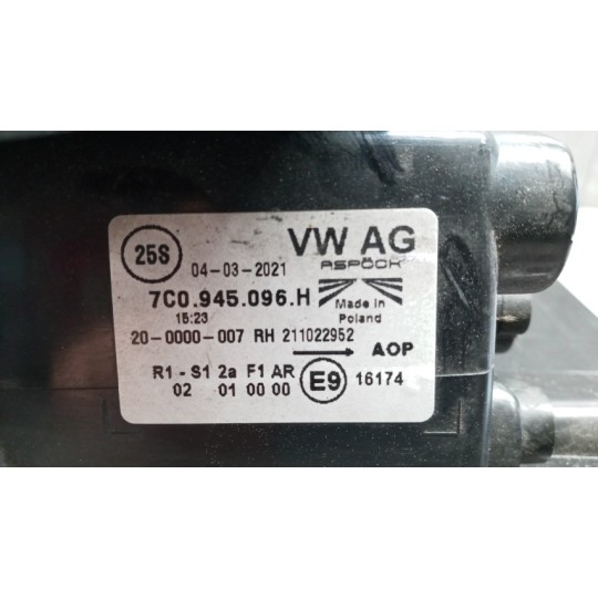 RIGHT REAR LIGHT MAN TGE used