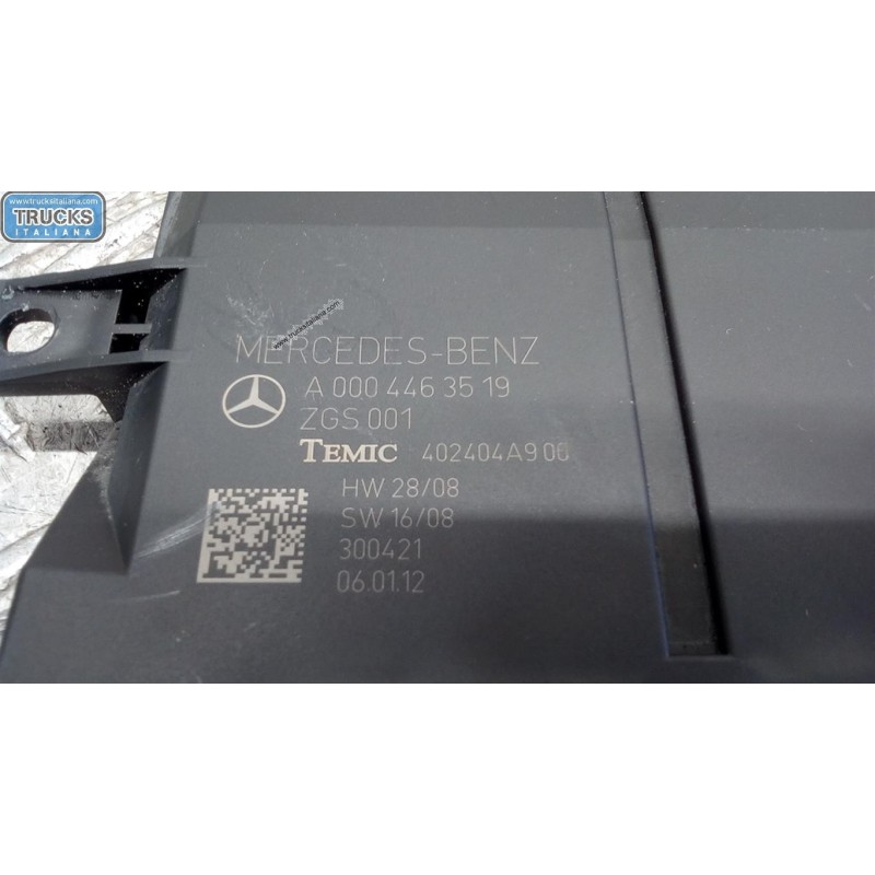 MERCEDES-BENZ truck VARIOUS CONTROL UNITS  MERCEDES-BENZ truck Actros euro 5 2008>2013 used