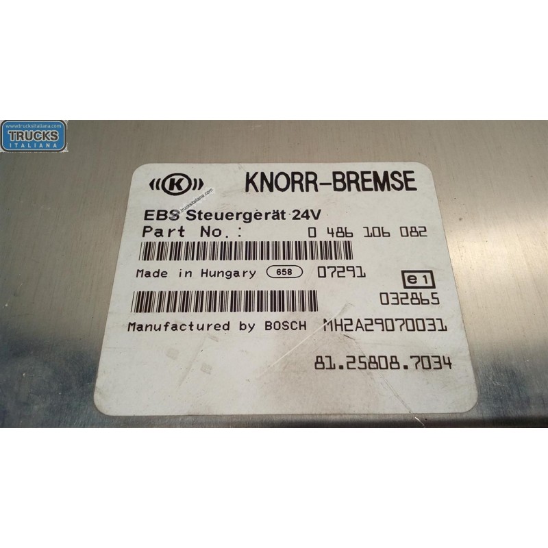 MAN EBS CONTROL UNIT  MAN TG-A 2000>2007 used