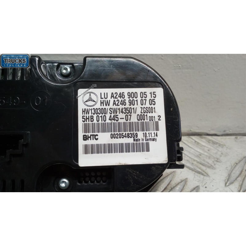 MERCEDES-BENZ AC CONTROL UNIT MERCEDES-BENZ Classe A (W176) 2012>2014 used