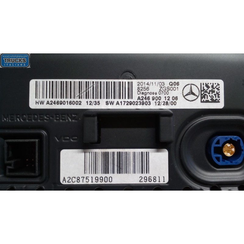 MERCEDES-BENZ DISPLAY VARI MERCEDES-BENZ Classe A (W176) 2012>2014 usato