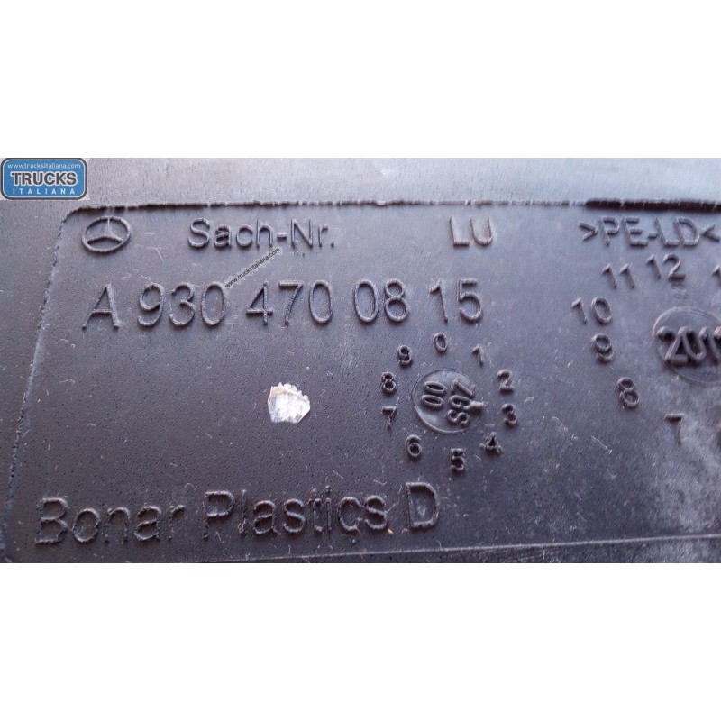 MERCEDES-BENZ truck ADBLUE TANK MERCEDES-BENZ truck Actros euro 5 2008>2013 used